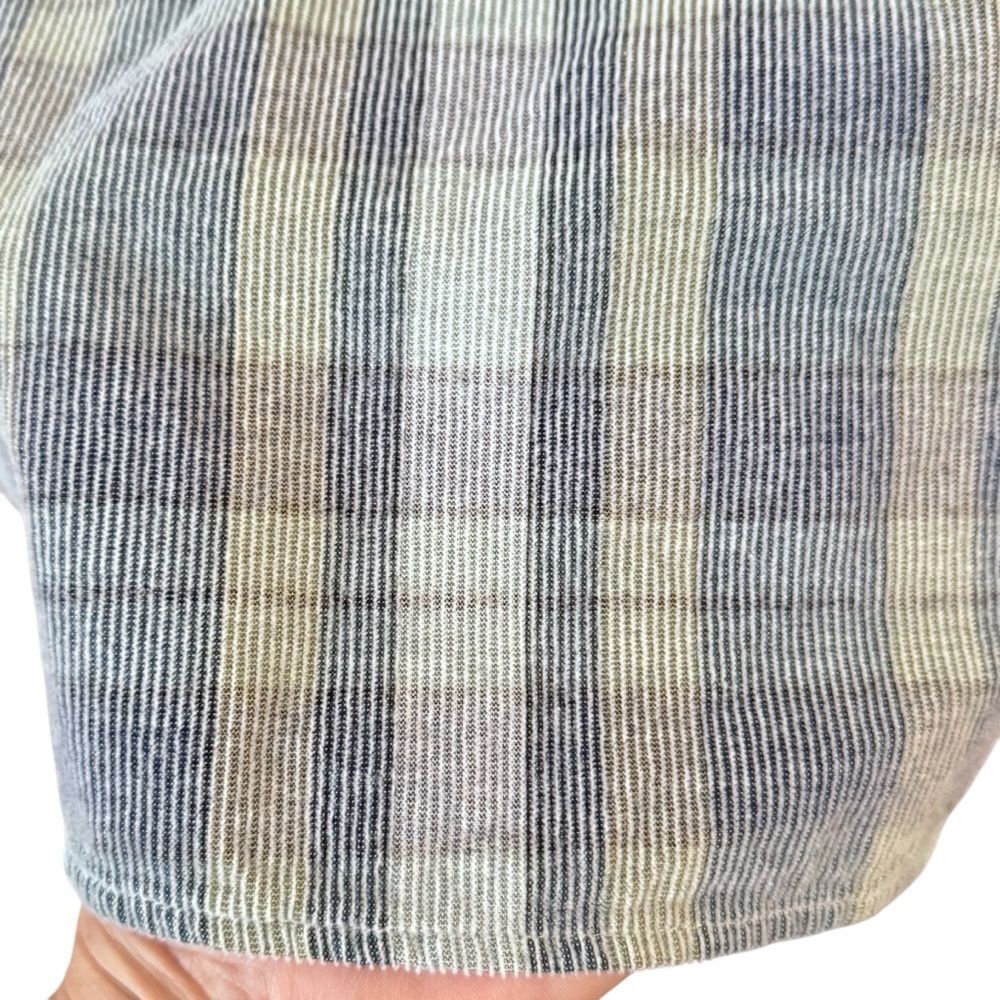 Marine Layer Plaid Corduroy Lightweight Long Sleeve Button Front Shirt Sz Large - Picture 4 of 7